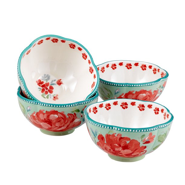The Pioneer Woman Gorgeous Garden Bowls, Set of 4 ...