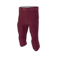 thumbnail image 1 of Pantalón de fútbol sin mosca para hombre GRANATE L A4 N6181, 1 of 1