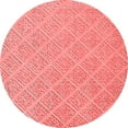 thumbnail image 1 of Ahgly Company Indoor Round Oriental Red Industrial Area Rugs, 8' Round, 1 of 4