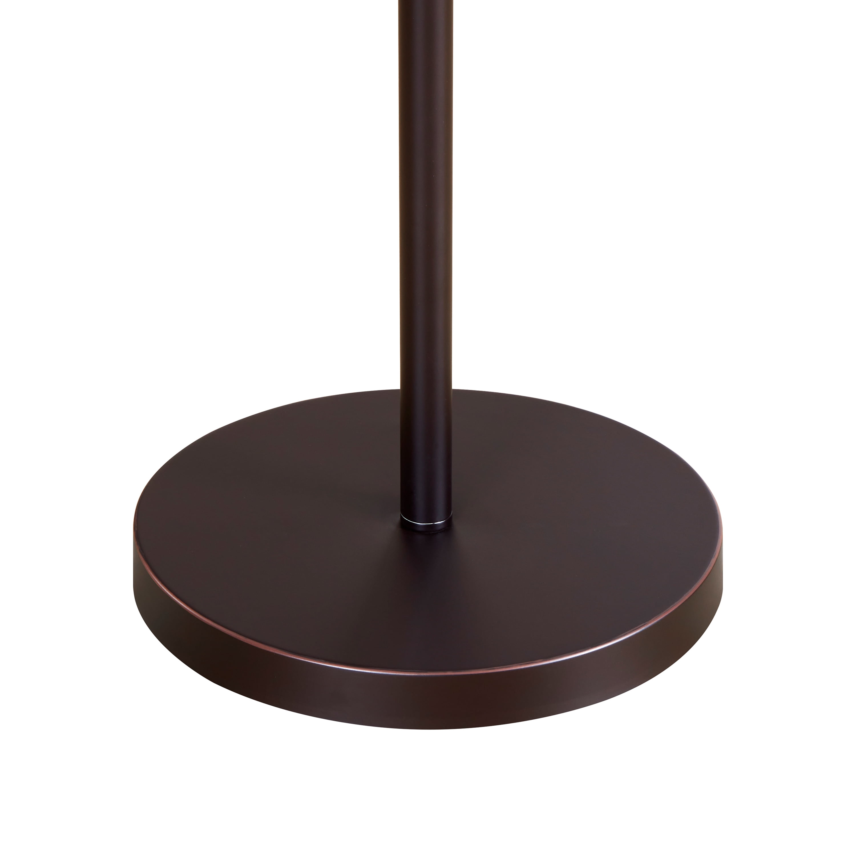 KAWOTI Industrial Floor Lamp with Night Light, 62.5'' Standing Farmhouse Floor Lamps for Bedroom for Living Room Oil Rubbed Bronze Finish
