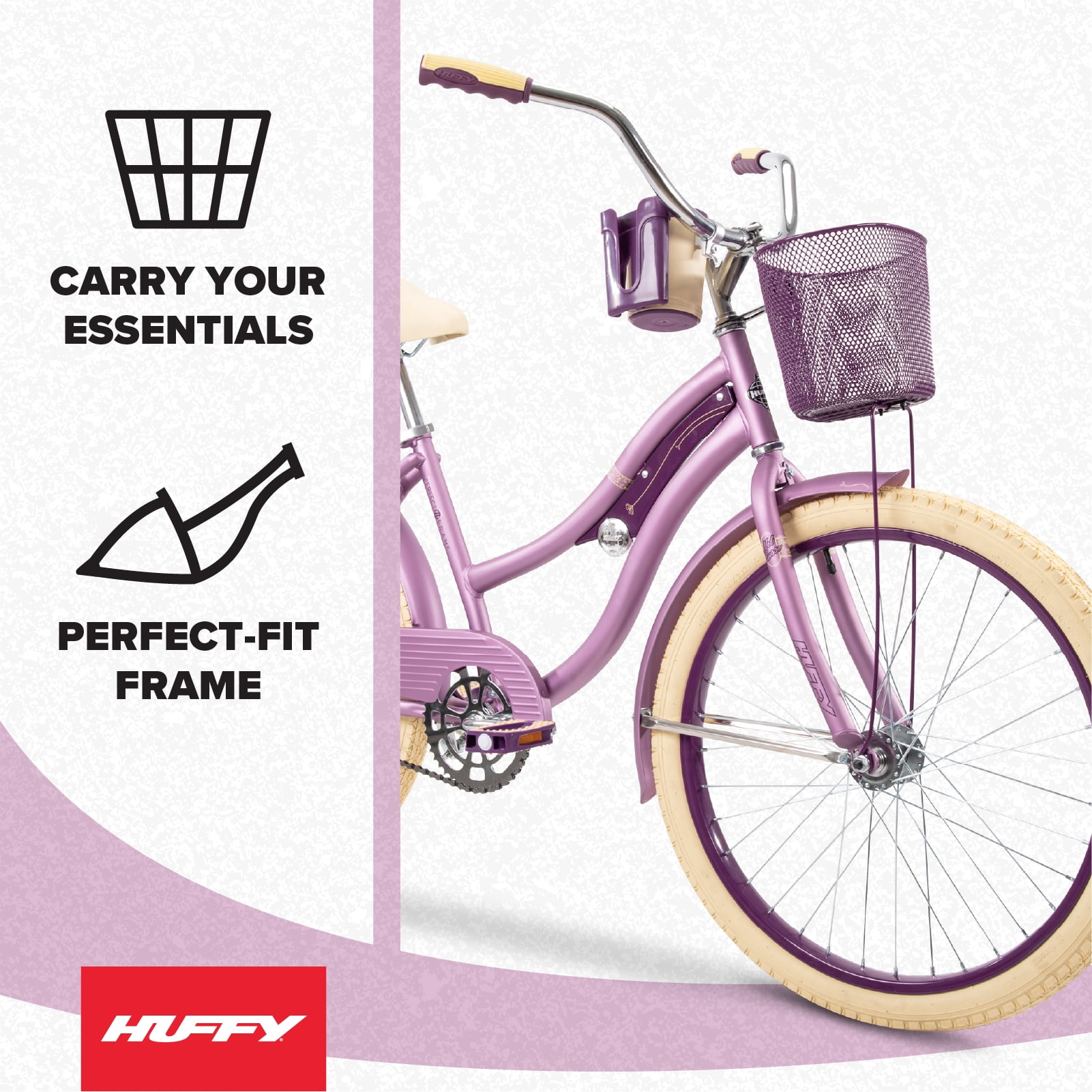 ライダーズカフェ　EASY 24inc BMX パープル Huffy 24