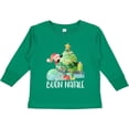 thumbnail image 3 of Inktastic Buon Natale Cute Santa and Christmas Tree Boys or Girls Long Sleeve Toddler T-Shirt, 3 of 5