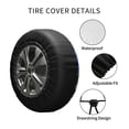 thumbnail image 4 of Kll Turtle Tire Cover,Universal Wheel Tire Cover For Trailer, Rv, Suv, Truck,Camper And Many Vehicle,(16 Inch), 4 of 7