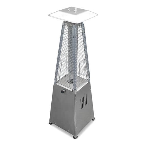 Hiland Tabletop Stainless Steel Glass Tube Patio Heater