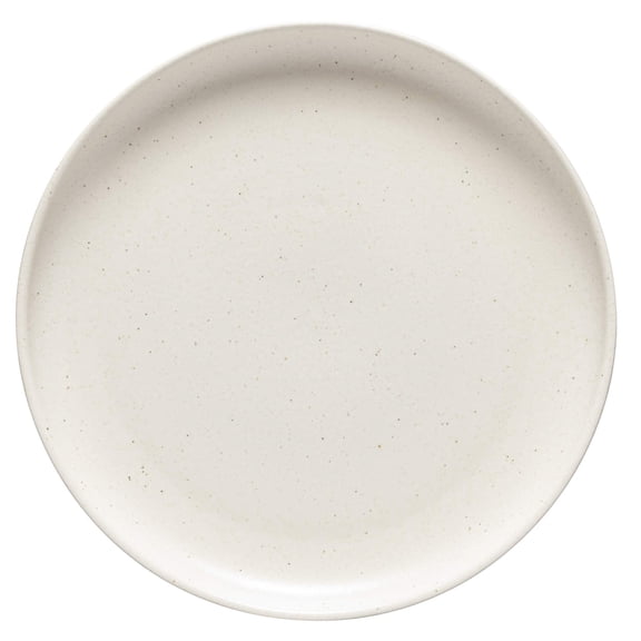 Casafina Ceramic Stoneware 11'' Dinner Plate - Pacifica Collection, Vanilla Microwave & Dishwasher Safe Dinnerware Food Safe Glazing Restaurant Quality Tableware
