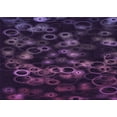 thumbnail image 1 of Ahgly Company Machine Washable Indoor Rectangle Transitional Deep Purple Area Rugs, 2' x 5', 1 of 7
