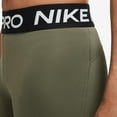 thumbnail image 3 of Nike Womens Pro 3" Shorts (Medium Olive/Black/Black, Large), 3 of 4