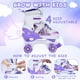 thumbnail image 2 of Patines para niñas y niños, 4 tallas ajustables, 2 of 7