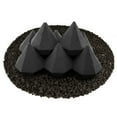 thumbnail image 2 of Charcoal Gray, Ceramic Fire Diamonds | 5" Set of 8, 2 of 2