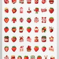thumbnail image 4 of 35pcs-50pcs Cute Stickers Kids Stickers Strawberry Stickers Jam Stickers DIY Stickers for Suitcase Fridge, 4 of 9