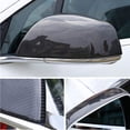 thumbnail image 2 of NINTE Mirror Covers Replacement for 2016-2022 Tesla Model X Rear View Mirror Caps ABS Carbon Fiber Look Style, 2 of 4
