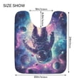 thumbnail image 5 of Yayeee Bath Rugs for Bathroom Floor Set of 2 Non Slip Fluffy Soft Absorbent Mat, Astronaut Pattern, 5 of 7