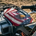 thumbnail image 3 of Uorisanigo ATV Seat Cover Waterproof Bald Eagle USA Flag Print Motorcycle Seat Cushion Cover Universal ATV Accessories Fit for Sportsman/Rancher/Foreman/Scrambler/Kodiak/Polaris Scrambler, 3 of 7