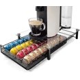 thumbnail image 1 of Coffee Pod Kitchen Organizer Storage Drawer Compatible con  Tiendas de cajones de vidrio templado 40 cápsulas de café (cápsulas de café NO incluidas), 1 of 6