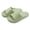 Green, variant on Clouds Anti-Slip Slippers for Women and Men, Shower Bathroom Slides Sandals House Slippers Comfort Thick Sole Slides
