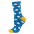 thumbnail image 2 of MeMoi Happy Llamakkah Cozy Socks & Gift Bag Set, One Size, Blue, 2 of 4