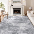 thumbnail image 6 of BERTHMEER 5'x7' Area Rugs Abstract for Living Room,Bedroom Dining Room Rugs,Non-Slip Machine Washable Area Rugs,Gray, 6 of 8