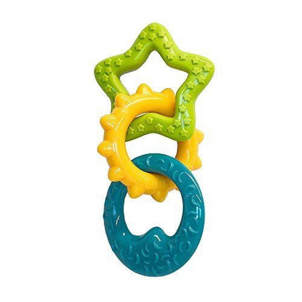 Puppy Teething Rings Safe Dog Dental Health Chew Toy Vet Approved Gentle Extreme