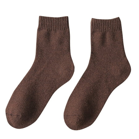 

Jophufed Christmas Stockings Christmas Clearance deals Men Women Winter Thicken Keep Warm Couple Socks Fashion Trend Socks on Clearance