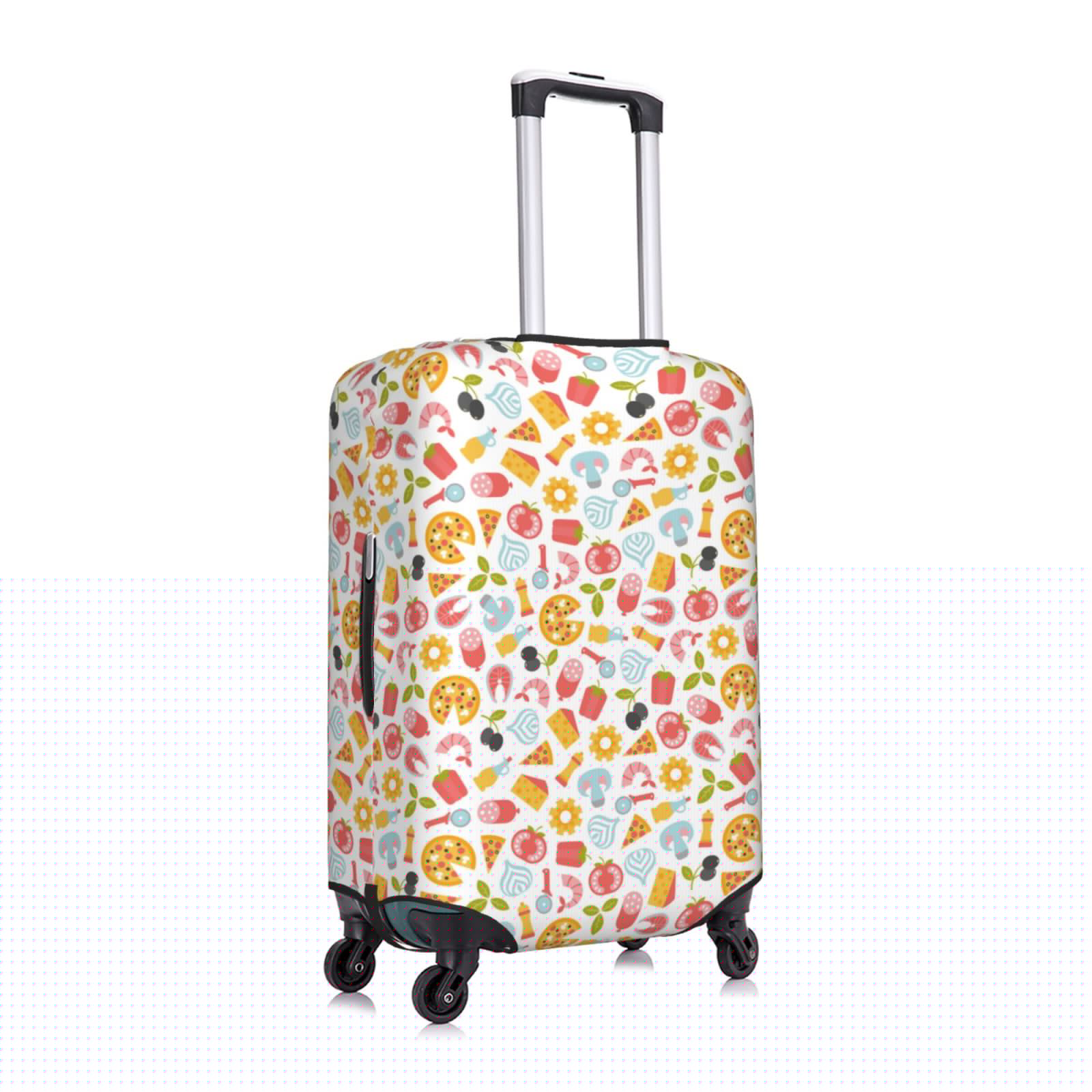 thumbnail image 3 of Uemuo Afternoon Tea Printed Washable Luggage Cover - Fashion Suitcase Protector Fits 18-32 Inch Luggage -Small, 3 of 9