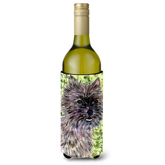 Caroline's Treasures SS8815LITERK Cairn Terrier Wine Bottle Hugger, Wine Bottle, multicolor