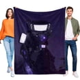 thumbnail image 1 of Titan TV Man Skibidi Toilet anti-pilling, suave, ligera, esponjosa y acogedora de lujo para hogar y cocina – Perfecta para niños y adultos, 100 x 150 cm, 1 of 6