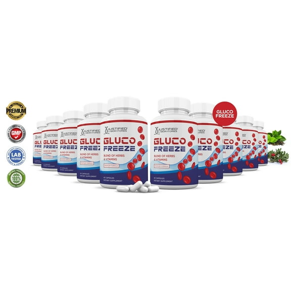 (10 Pack) Glucofreeze  Premium Formula 688MG 600 Capsules
