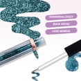 thumbnail image 6 of Profusion Cosmetics Bling It On Glitter Eyeliner, Metallic & Multi-Dimensional Liquid Liner with Smudge-Proof & Long-Wear Formula, 0.1 fl oz, Wise Sapphire, 6 of 7