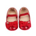 thumbnail image 3 of nvzhuang Baby Girls Mary Jane Flats, Non-Slip Sole PU Leather Dress Shoes Bowknot Princess Shoes, 3 of 6