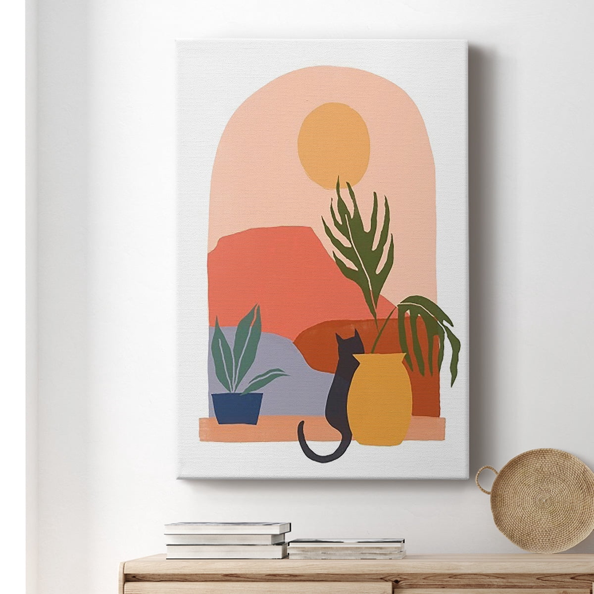 Paper Scene I Premium Gallery Wrapped Canvas - Ready to Hang
