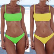 Aellinatey Bikinis Sexy Women Swimsuit Push Up Brazilian Bikini Shoulder Straps Swimwear