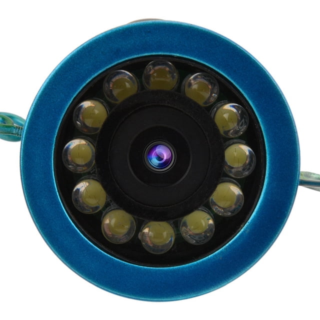 Cámara De Pesca Submarina, Dron Submarino Pantalla Grande A Color De 9 Pulgadas Cámara HD 1000TVL 12 Luces Blancas De Alta Potencia Batería De 4500 MAh Para Bucear Para Pescar