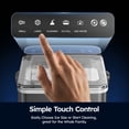 thumbnail image 6 of SIMZLIFE Countertop Ice Maker with Portable Handle, 26lbs/24H, 9 Cubes Ready in 6 Mins, Self-Cleaning, Compact Ice Machine with Basket & Scoop, Grey, 6 of 10