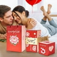 thumbnail image 4 of TanSiDing 18pcs Valentine's Day Surprise Box Pop Up Gift for Her Him, Romantic Heart Theme Proposal Anniversary Birthday Present, Easy Setup Keepsake Memory, 4 of 4