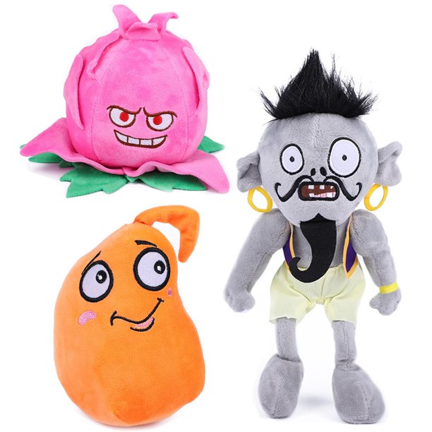 3 uds plantas Vs Aladdin Zombies juegos de peluche juguete Croton 1 2 peluche suave Aladdin muñeco zombi dragón fruta Pvz figura muñeca nuevo