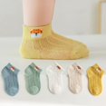 thumbnail image 1 of pares de calcetines para niños de 1 a 12 años, Primavera Verano 2022, calcetines de malla de algodón para bebés y niñas, calcetines bonitos suaves transpirables finos, calcetines para niños Tan Jianjun unisex, 1 of 2