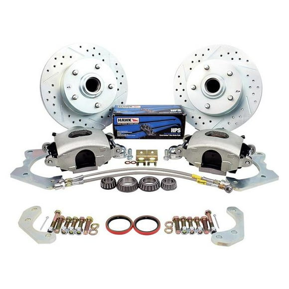Master Power Brakes DB1721BHP Legend Series Front Disc Brake Kit for 1959-1964 Chevrolet Full Size Impala, Bel Air & Biscayne Car
