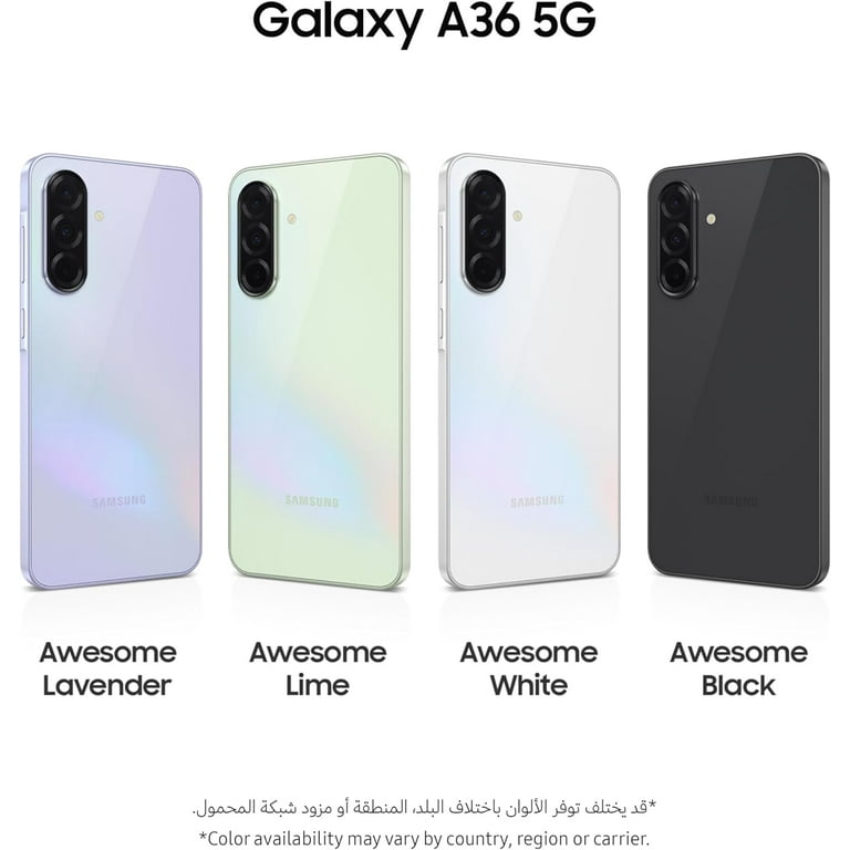 Samsung Galaxy A36 5G 2025 (12GB RAM,256GB) AI Smartphone | GSM