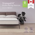 thumbnail image 1 of Signature Sleep Tranquil 8” Pocket Spring Mattress, Queen, 1 of 5