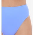 thumbnail image 2 of Salt + Cove Junior's Solid High Cut Bikini Bottoms Swimsuit Blue Size X-Small, 2 of 3