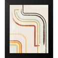 thumbnail image 2 of Averinos, Melissa 20x24 Black Modern Framed Museum Art Print Titled - Lingering Lines I, 2 of 5