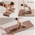 thumbnail image 2 of Foldable Fitness Yoga Mat | 2/5" (10MM) Extra Thick SGS Certified Non-Slip TPE 75x26" Long-Wide Portable & Easy Store for Yoga, Pilates, Home Gym Full-Body Workouts, 2 of 2