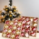 thumbnail image 1 of Bola Colgante Navideña de 2,36 Pulgadas, Irrompible, Ideal para Fiestas Navideñas y Árboles de Navidad., 1 of 7