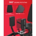 thumbnail image 3 of HeeH Hip Abductor Machine: Plate-Loaded Inner & Outer Thigh Trainer for Home Gym Hip Abduction Machine Black, 3 of 9