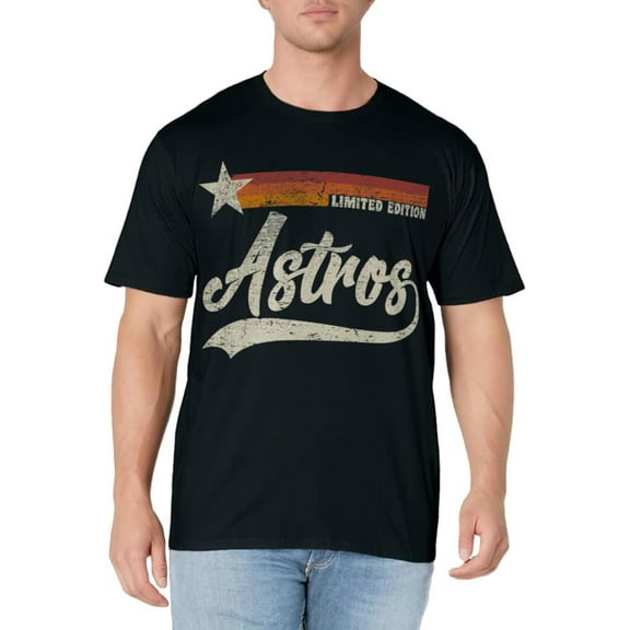 Vintage Astros Retro Style 70s 80s First Name T-Shirt