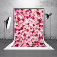 thumbnail image 1 of EREHome Polyester Fabric 5x7ft Photography Background Flowers Backdrops Newborn Background for Photo Studio, 1 of 2