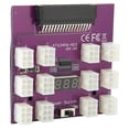 thumbnail image 4 of Adaptador de placa de conexión de fuente de alimentación, 12 conectores, módulo de placa de distribución de energía para fuente de alimentación 7001484, 4 of 8