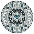 thumbnail image 2 of Safavieh Vintage Hamadan Dania Oriental Area Rug, Dark Gray/Ivory, 6'7" x 6'7" Round, 2 of 11