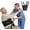 Midnight Black, variant on NurtureCare Transfer Sling, Upgraded with Metal Buckle, 6 Reinforced Straps with Hand Grips, Lift & Standing Aid for Caregivers, Elderly & Disabled, Transfer Belt for Home Use (Blue, Large)