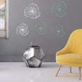 thumbnail image 4 of 5 Piezas de Arte de Pared de Metal, Decoración de Baño, Arte de Pared, Decoración de Baño Dorada, Decoración de Pared 3D, Arte de Pared Dorado, Decoración de Pared de Flores, 4 of 5